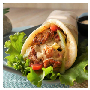 chicken tikka shawarma