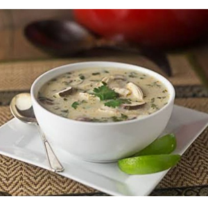 coconut chicken soup