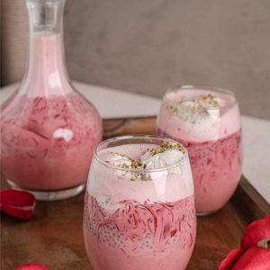 strawberry falooda