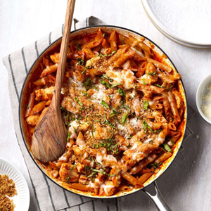 CHICKEN PARMESAN PASTA